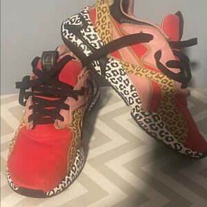 Stylish Kids' Leopard Print Sneakers
